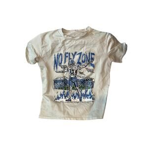 No Fly Zone Number 8 Jersey T-Shirt Mens S